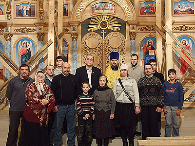 Начались работы по росписи церкви в честь Успения Божией Матери поселка Шиморское