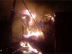 В результате пожара в Выксе пострадал 63-летний мужчина