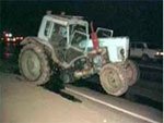 В Выксунском районе УАЗ врезался в трактор, стоящий на обочине