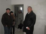 А.С. Соколов посетил строящийся жилой дом в Досчатом