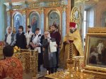 Молебен в день Святой Троицы отслужили в храме села Новодмитриевка