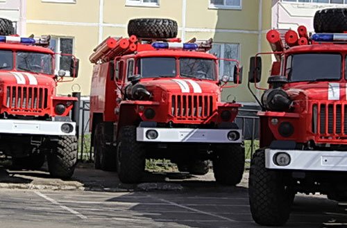 Новая пожарная техника поступила на вооружение в Выксунский район