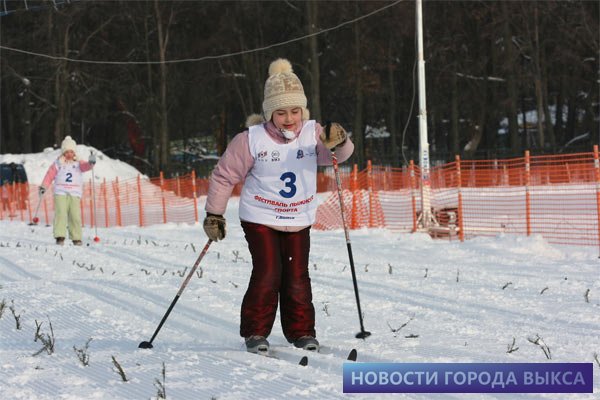 ОМК провела в Выксе фестиваль детского лыжного спорта