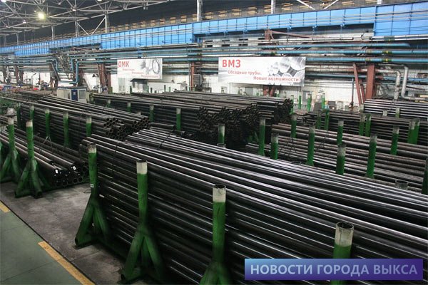 ТЭСЦ-5 ОАО «ВМЗ» выпустил рекордное количество труб за всю историю подразделения