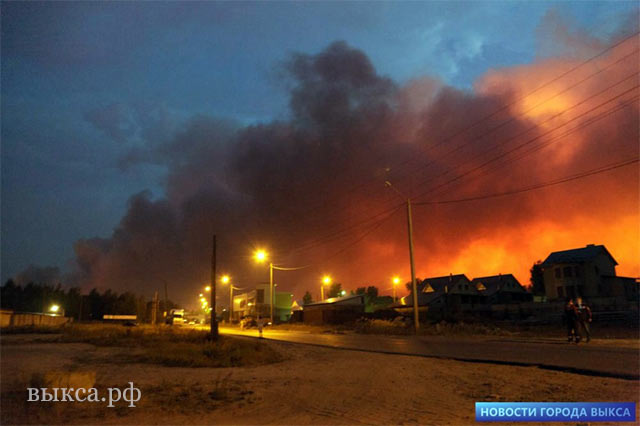 В страшных пожарах 2010 года в Выксунском районе снова не нашли виноватых