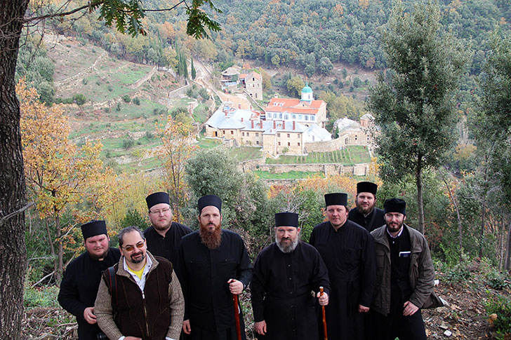 Завершилось паломничество делегации Выксунской епархии по Святой горе Афон