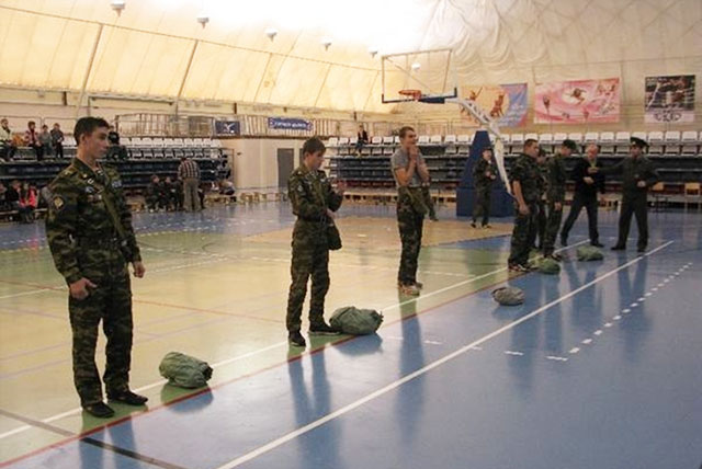 В Выксе прошел первый этап соревнований военно-патриотических клубов