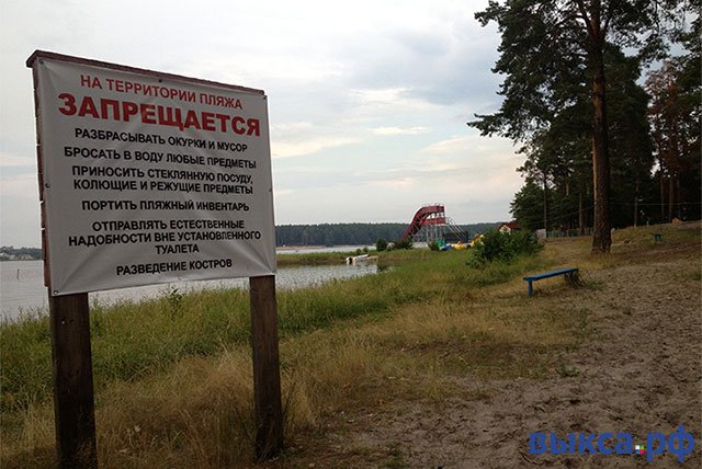 Нижегородская комиссия проверила пляжи Выксы