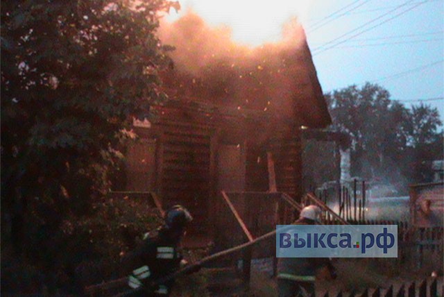 В результате поджога горела бытовка ОАО «Выксалес»