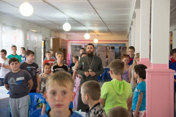 В детском лагере «Костер» стартовала православная смена