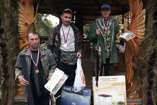 В Выксе состоялся Чемпионат пот ловле рыбы спиннингом с лодок