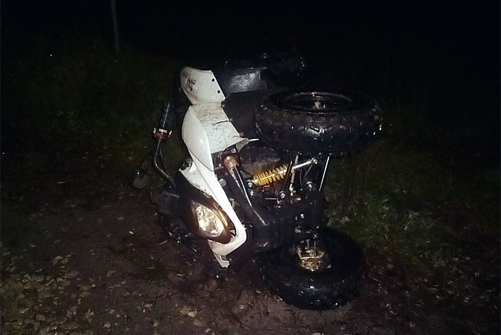 В Борковке пьяный водитель квадроцикла сбил девушку