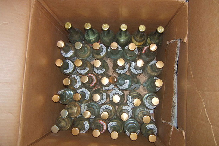 2 тонны контрафактного алкоголя изъяли у выксунца