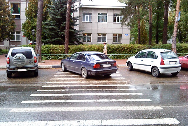 За 2013 год в Выксе выявлено 700 случаев нарушения правил парковки