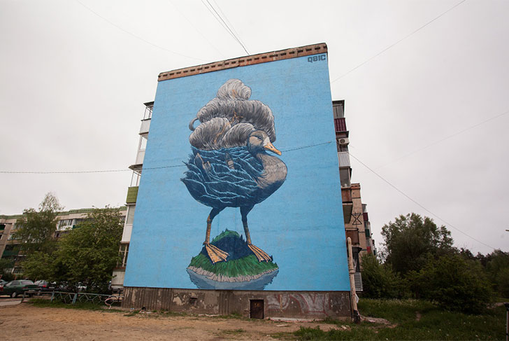 Работы художников «Арт-Оврага» в Выксе вошли в число самых заметных граффити 2013 года