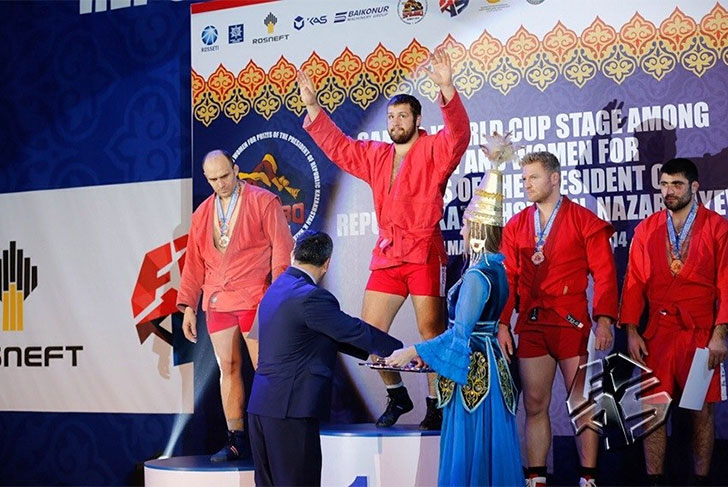Диана Алиева и Максим Футин привезли «золото» с этапа кубка мира по самбо