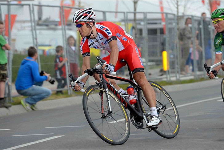 Александр Колобнев стал лучшим из россиян на велогонке в Голландии