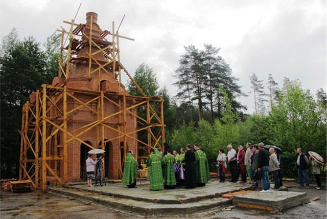 В Выксе начали строить новый храм