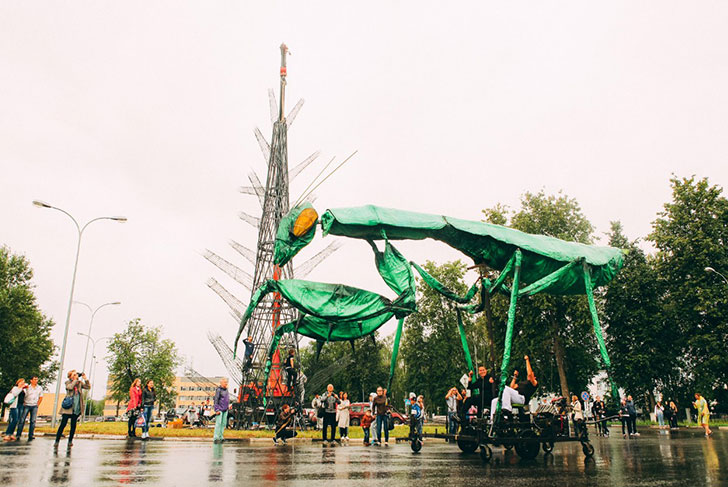 Фестиваль новой городской культуры Арт-Овраг 2014 прошел в Выксе