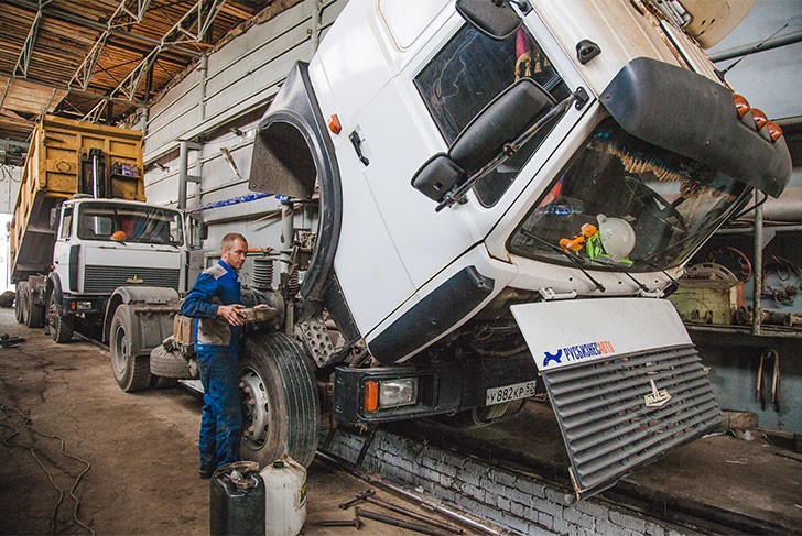Сервис по ремонту грузовых автомобилей от «Ространсавто»
