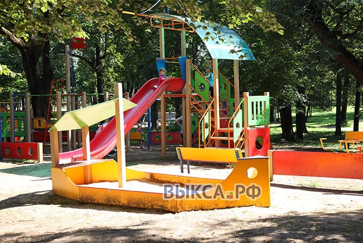 480 000 рублей получила Выкса на установку детской площадки в парке
