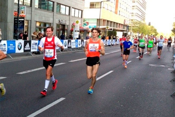 Выксунец Денис Щербин принял участие в Берлинском марафоне