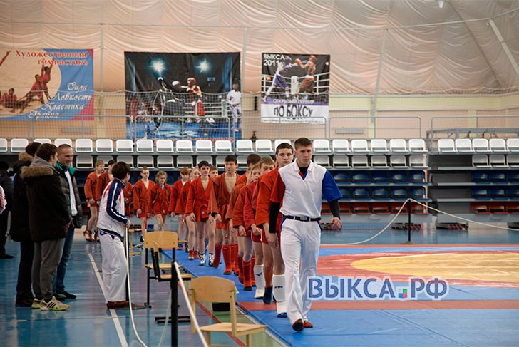 Всероссийский турнир по самбо прошёл в Выксе
