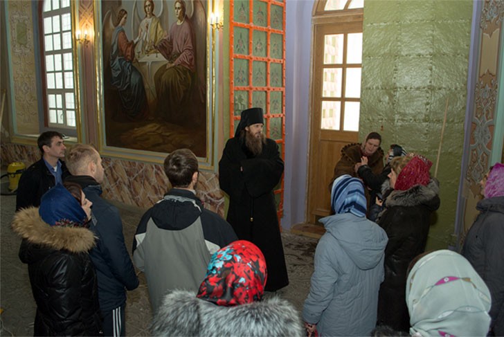 Паломники из Выксы посетили мужской монастырь Флорищева Пустынь