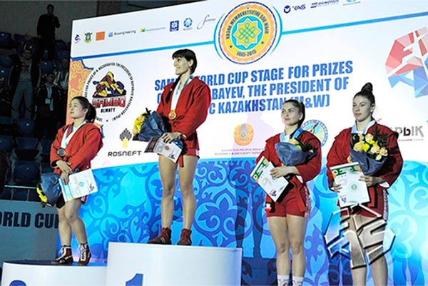 Диана Алиева завоевала «золото» на этапе Кубка мира в Алма-Ате
