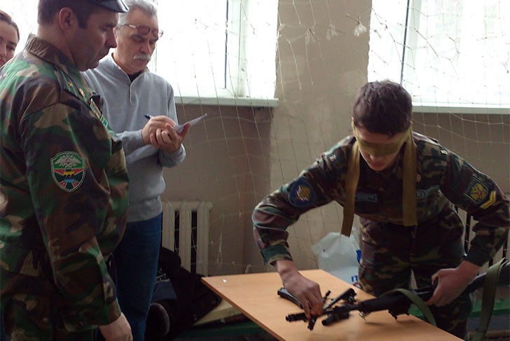 II этап соревнований по военно-прикладным дисциплинам прошел в Выксе