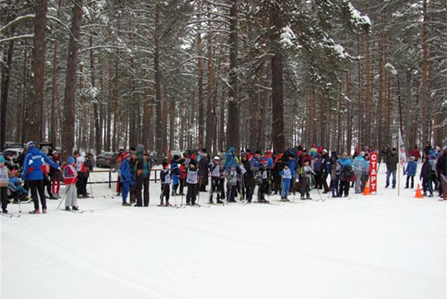 Более 100 человек приняли участие в выксунской гонке «Лыжня России»