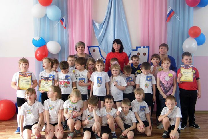 День защитника Отечества отметили в детском саду «Золотая рыбка»