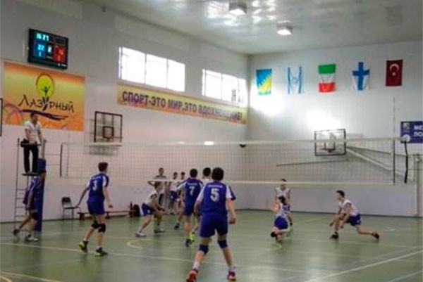 Областная сборная команда «Выкса-1» победила на турнире по волейболу в «Лазурном»
