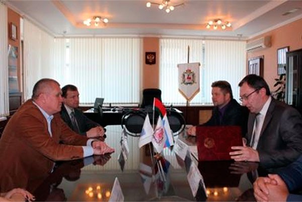 Выксу посетила официальная делегация города Жлобин Республики Беларусь
