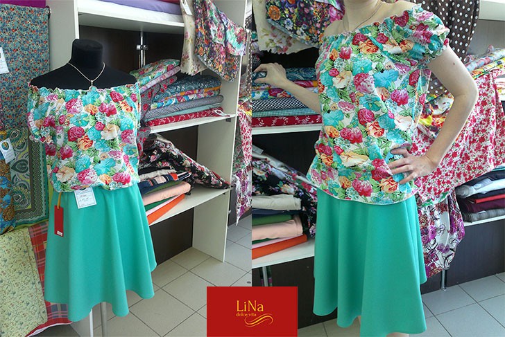 Выбери ткань на любой вкус и цвет в магазине-ателье «LiNa»