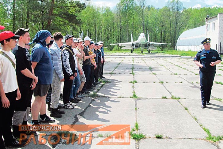 Военно-полевые сборы выксунских старшеклассников прошли в Саваслейке