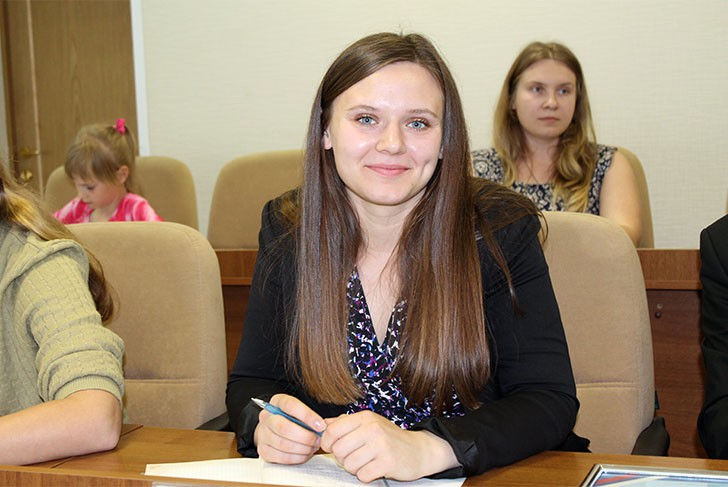 Выксунска Ангелина Ковтун делегирована в областной Молодежный парламент