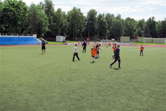 Соревнования среди школьных лагерей прошли в Выксе