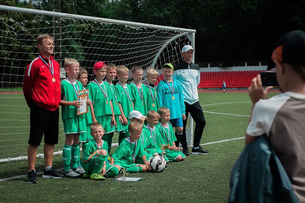 Завершилось открытое первенство Выксы по футболу среди детских команд