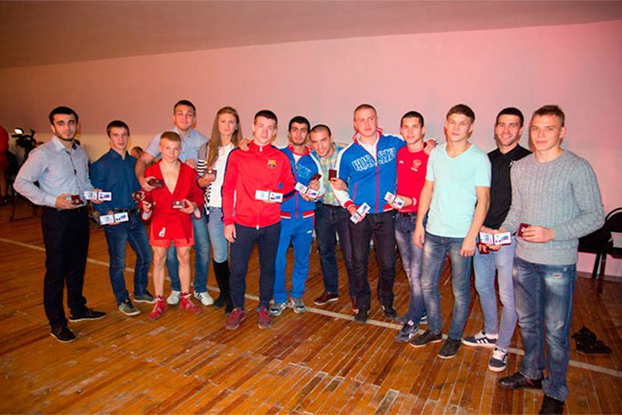Четыре выксунских самбиста получили удостоверения «Мастер спорта России»