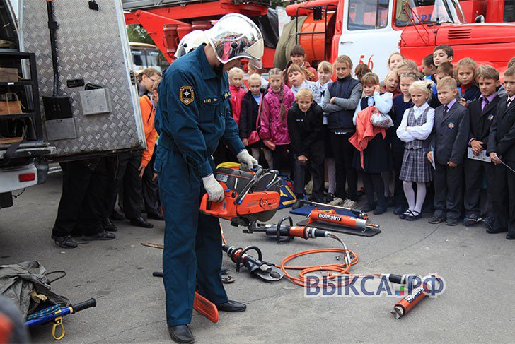 В Выксе продемонстрируют пожарную и спасательную технику
