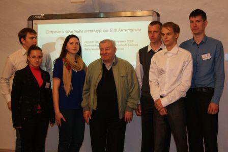 В выксунском музее прошла встреча с заслуженным металлургом России Борисом Антиповым