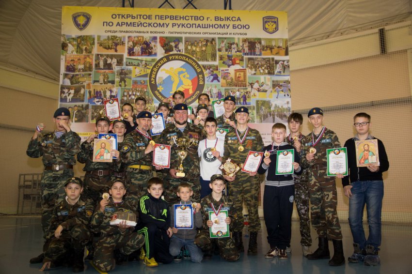 «Православные витязи» стали первыми на соревнованиях по армейскому бою