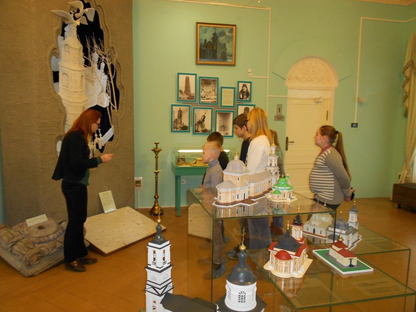Дети сотрудников МВД посетили выксунский музей