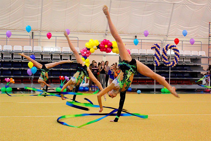 Выксунские гимнастки успешно выступили на соревнованиях в городе Бор