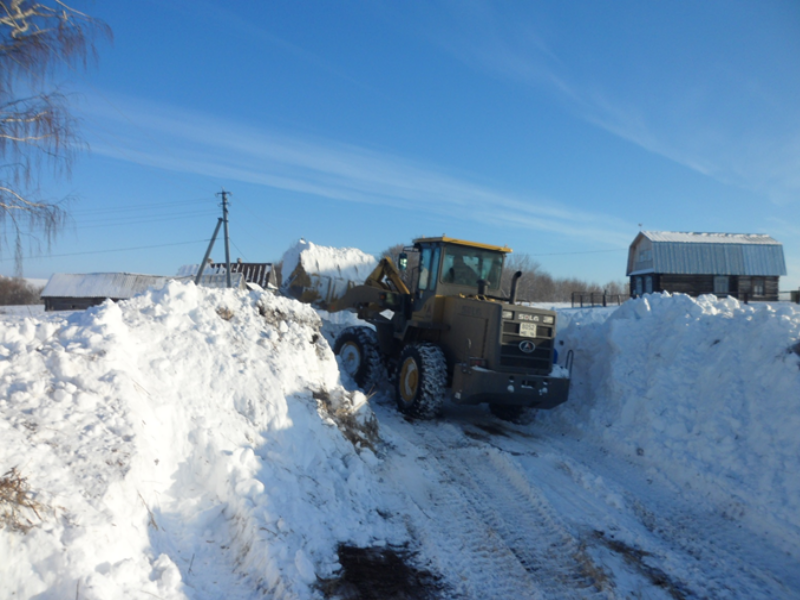 Очистка дорог от снега на контроле администрации городского округа город Выкса