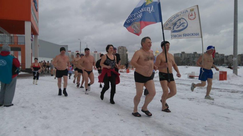 Выксунские моржи показали «класс» в Нижнем Новгороде