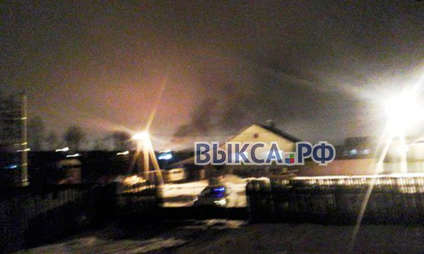 В Борковке горел дом