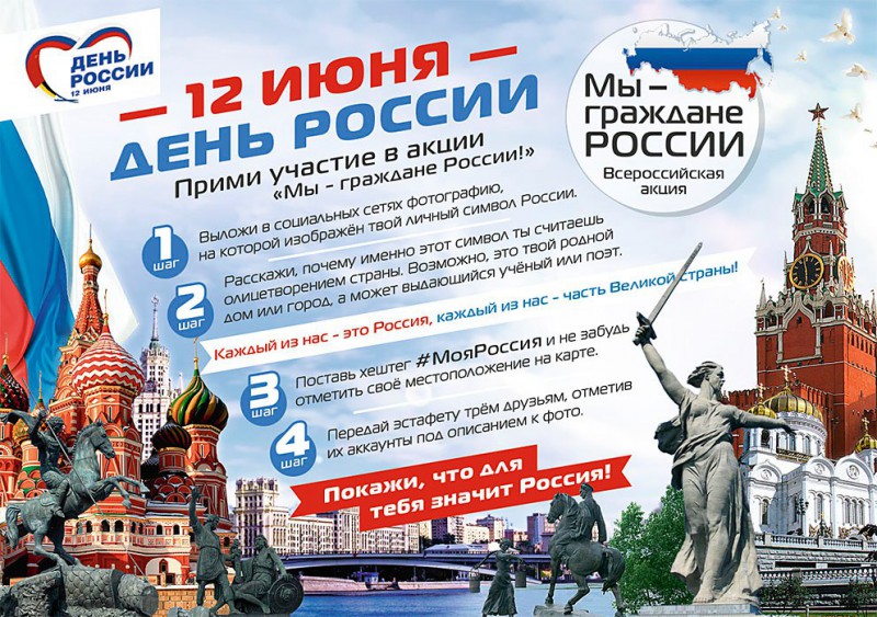 Акция «Мы — граждане России».