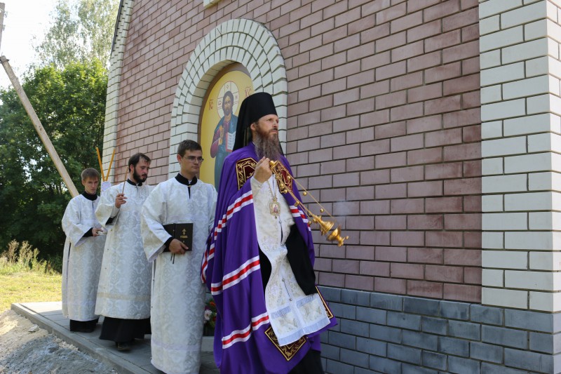 Епископ Варнава освятил часовню в Новоселках